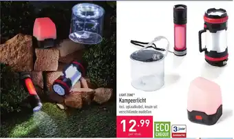 ALDI Light zone kampeerlicht aanbieding