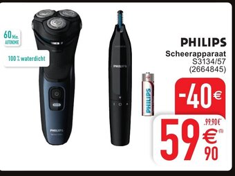 Cora Philips scheerapparaat aanbieding