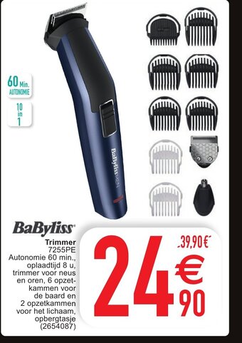 Cora Babyliss trimmer aanbieding