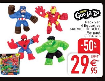 Cora Pack van 4 figuurtjes aanbieding