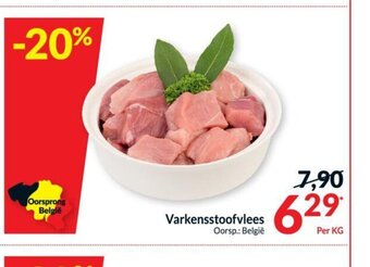Intermarché Varkensstoofvlees aanbieding
