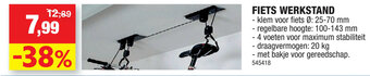 Hubo Fiets Werkstand aanbieding