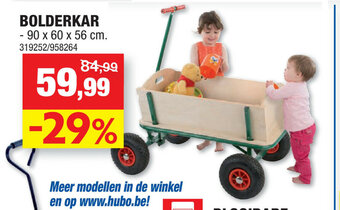 Hubo Bolderkar aanbieding