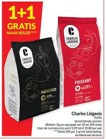 Intermarché Charles liegeois 1+1 gratis aanbieding