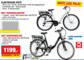 Hubo Elektrische Fiets aanbieding