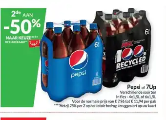 Intermarché Pepsi of 7up aanbieding