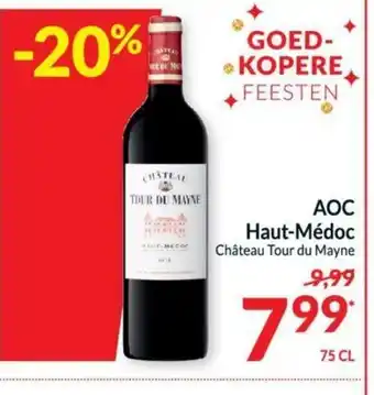 Intermarché AOC Haut-Médoc Chateau Tour du Mayne 75cl aanbieding