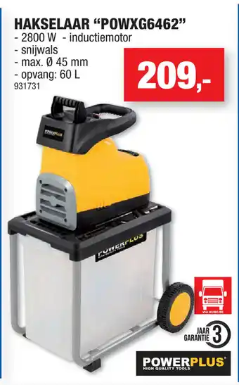 Hubo Hakselaar P0WXG6462 aanbieding