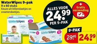 Kruidvat Waterwipes aanbieding