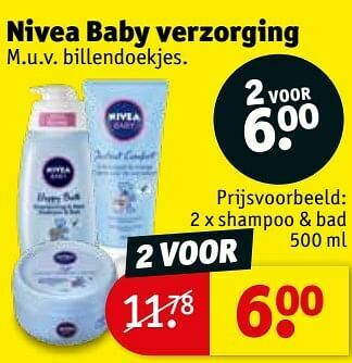 Kruidvat Shampoo + bad aanbieding