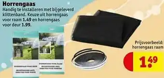 Kruidvat Horrengaas raam aanbieding