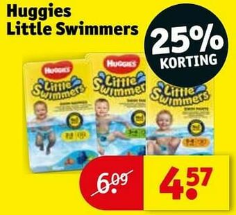 Kruidvat Huggies little swimmers aanbieding