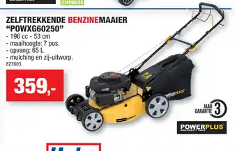 Hubo Zelftrekkende Benzinemaaier P0WXG60250 aanbieding