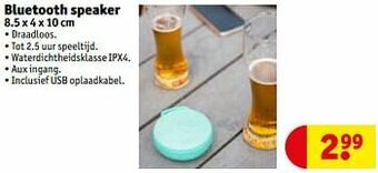 Kruidvat Bluetooth speaker aanbieding