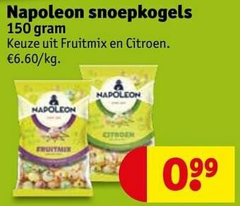 Napoleon snoepkogels