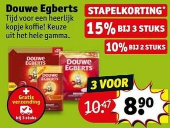 Kruidvat Douwe egberts aanbieding