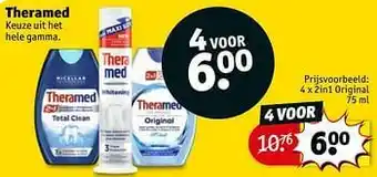 Kruidvat Theramed 2in1 original aanbieding