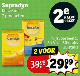 Kruidvat Vital 50+ aanbieding