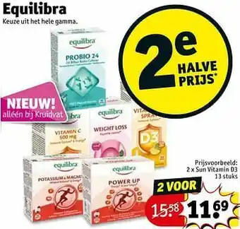 Kruidvat Sun vitamin d3 aanbieding