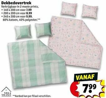 Kruidvat Dekbedovertrek aanbieding
