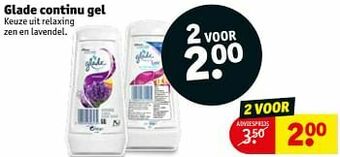 Kruidvat Glade continu gel aanbieding