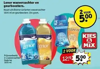 Kruidvat Wasverzachter zeebries aanbieding