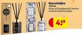 Kruidvat Geurstokjes aanbieding