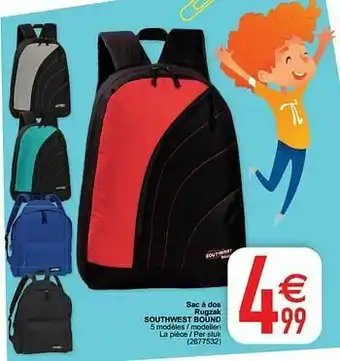 Cora Sac à dos rugzak southwest bound aanbieding