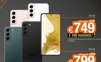 Expert Samsung Galaxy S22 128GB aanbieding