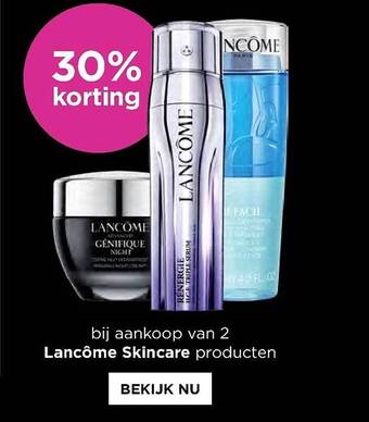 ICI PARIS XL Lancôme skincare aanbieding
