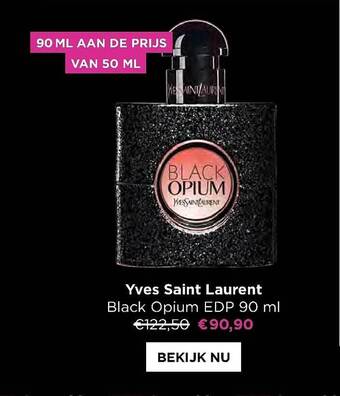 ICI PARIS XL Yves saint laurent black opium edp aanbieding