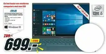Asus zenbook ux325ja-eg032t intel core i5-1035g1 90nboqy1-m00400 laptop