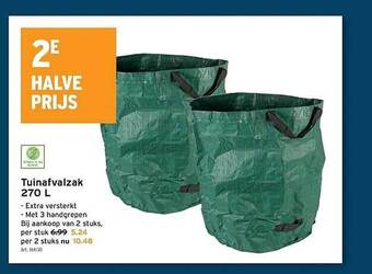 GAMMA Tuinafvalzak 270l aanbieding