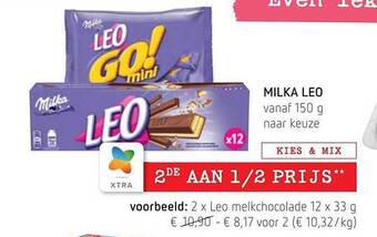 Spar Colruyt Milka leo aanbieding