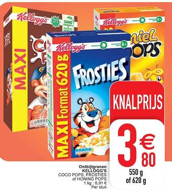Cora Ontbijtgranen kellogg's aanbieding