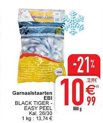 Cora Garnaalstaarten ebi aanbieding