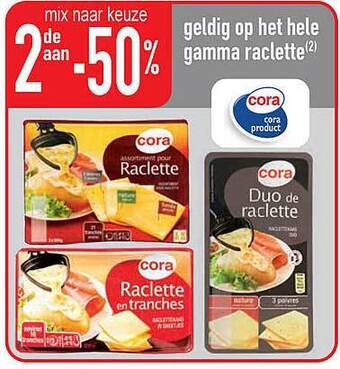 Cora Raclette aanbieding