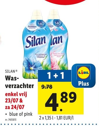 Lidl Silan Wasverzachter aanbieding