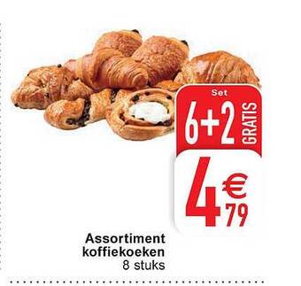 Cora Assortiment koffiekoeken aanbieding