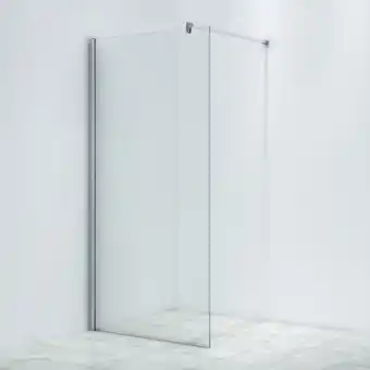 Sawiday Saniclass bellini inloopdouche 100x225cm veiligheidsglas anti kalk chroom aanbieding