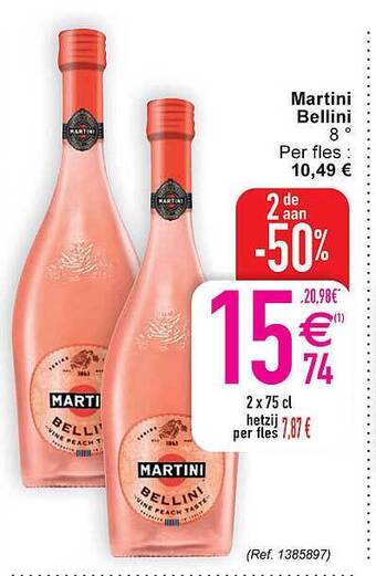 Cora Martini bellini aanbieding