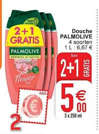 Cora Douche palmolive aanbieding