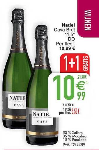 Cora Natiel cava brut aanbieding