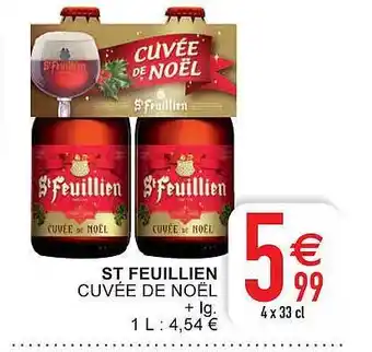 Cora St feuillien cuvée de noёl aanbieding