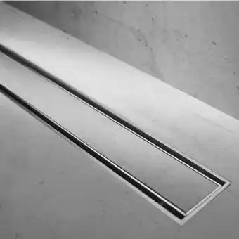 Easydrain compact 50 taf low tegel douchegoot 70cm m1 waterslot 50 mm rvs
