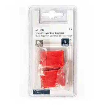 Sawiday Saniclass 2.0 geurblokjes voor douchegoot citrus 4 stuks aanbieding