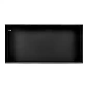Sawiday Looox colour box inbouwnis 60x30x10cm rvs zwart mat aanbieding