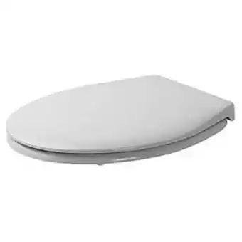 Sawiday Duravit duraplus wc-zitting 38.2x32.6x5cm kunststof wit glanzend aanbieding