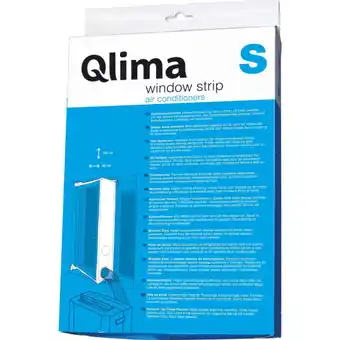 Qlima airco window fitting kit universeel 130x90cm s wit