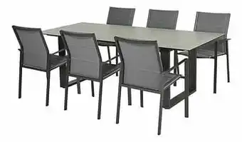 Dreamland Ocean tuinset Ely/Alayi Charcoal aanbieding